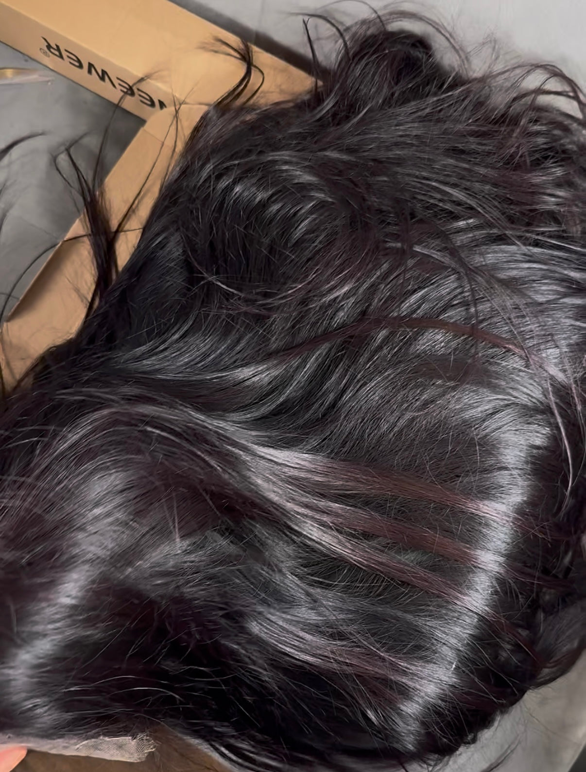 Raw Donor Filipino Natural Wavy Wig with 6×6 HD closure  | 400g Luxury Unit